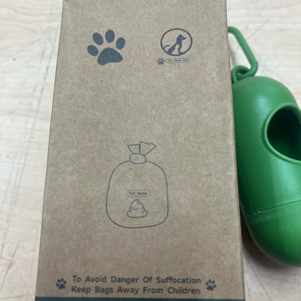 Dog Poop Bags with Dispenser